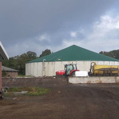 Mestsilo op bestaande vloer Bruntinge