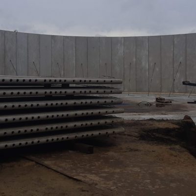 Betonnen tanks Meerle